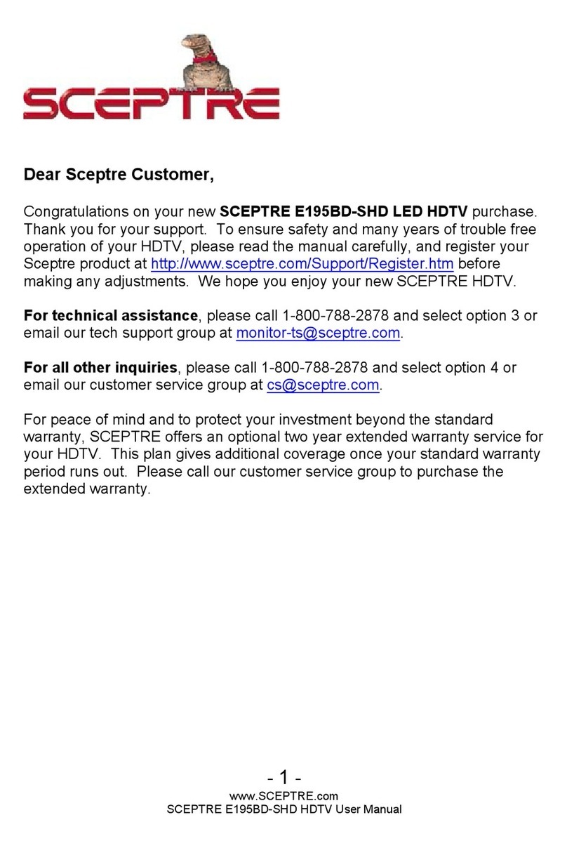 Sceptre E195BD-SHD User manual