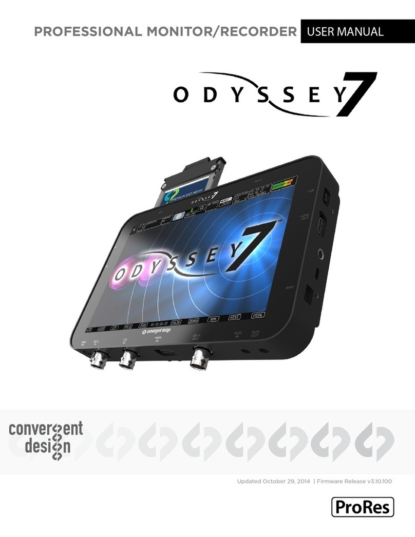 Convergent Design Odyssey 7 user manual