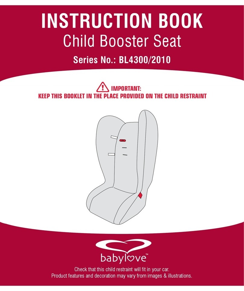 Baby Love BL4300/2010 Instruction book