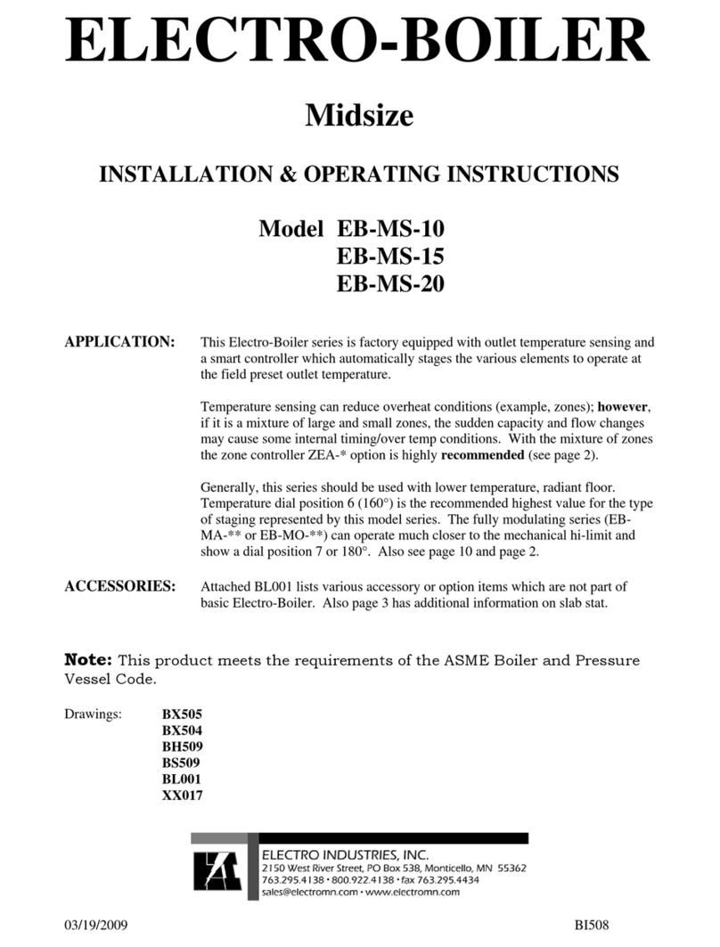 Electro Industries EB-MS-10 Installation & operating instructions