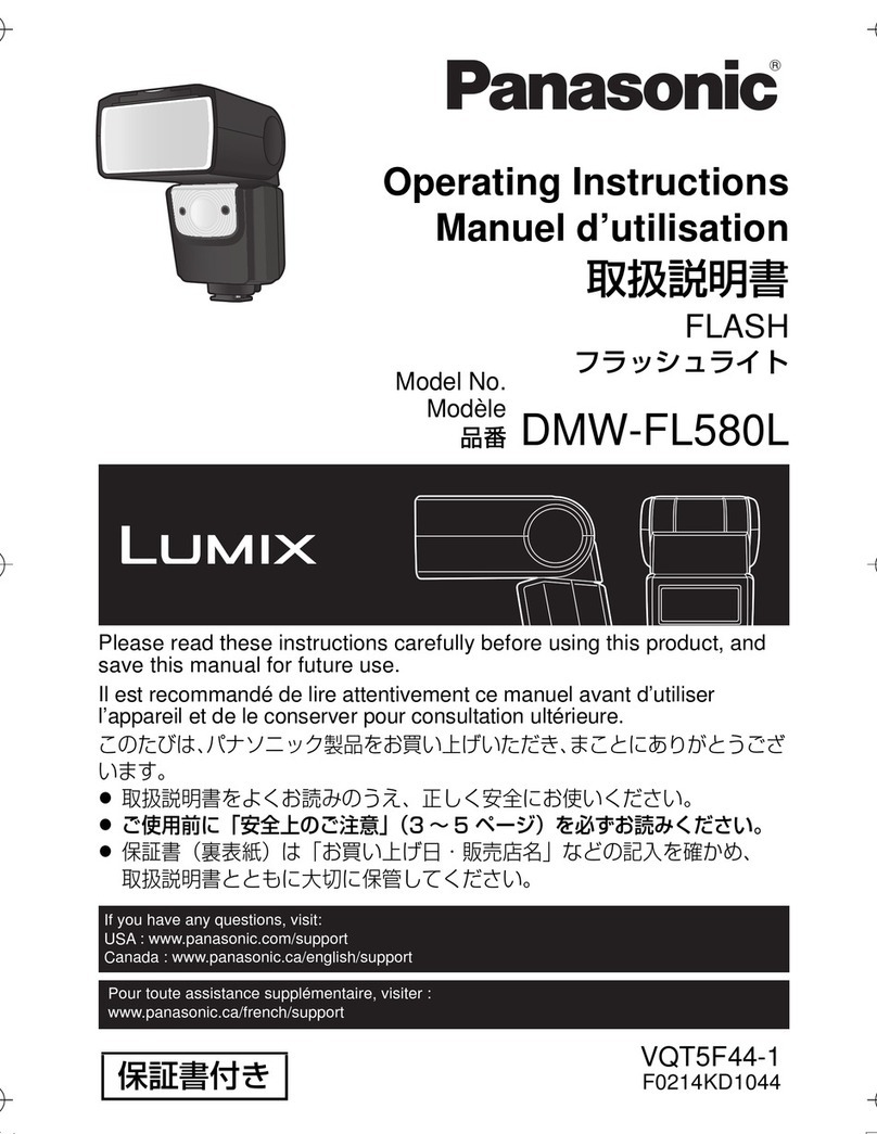 Panasonic Lumix DMW-FL580L operating instructions