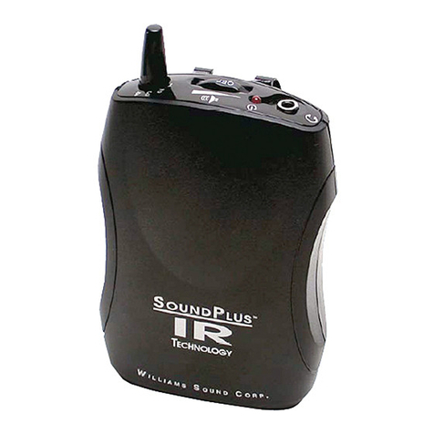Williams Sound SoundPlus WIR RX22-4 Assembly instructions
