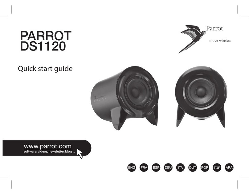 Parrot DS1120 User manual Parrot DS1120 User manual