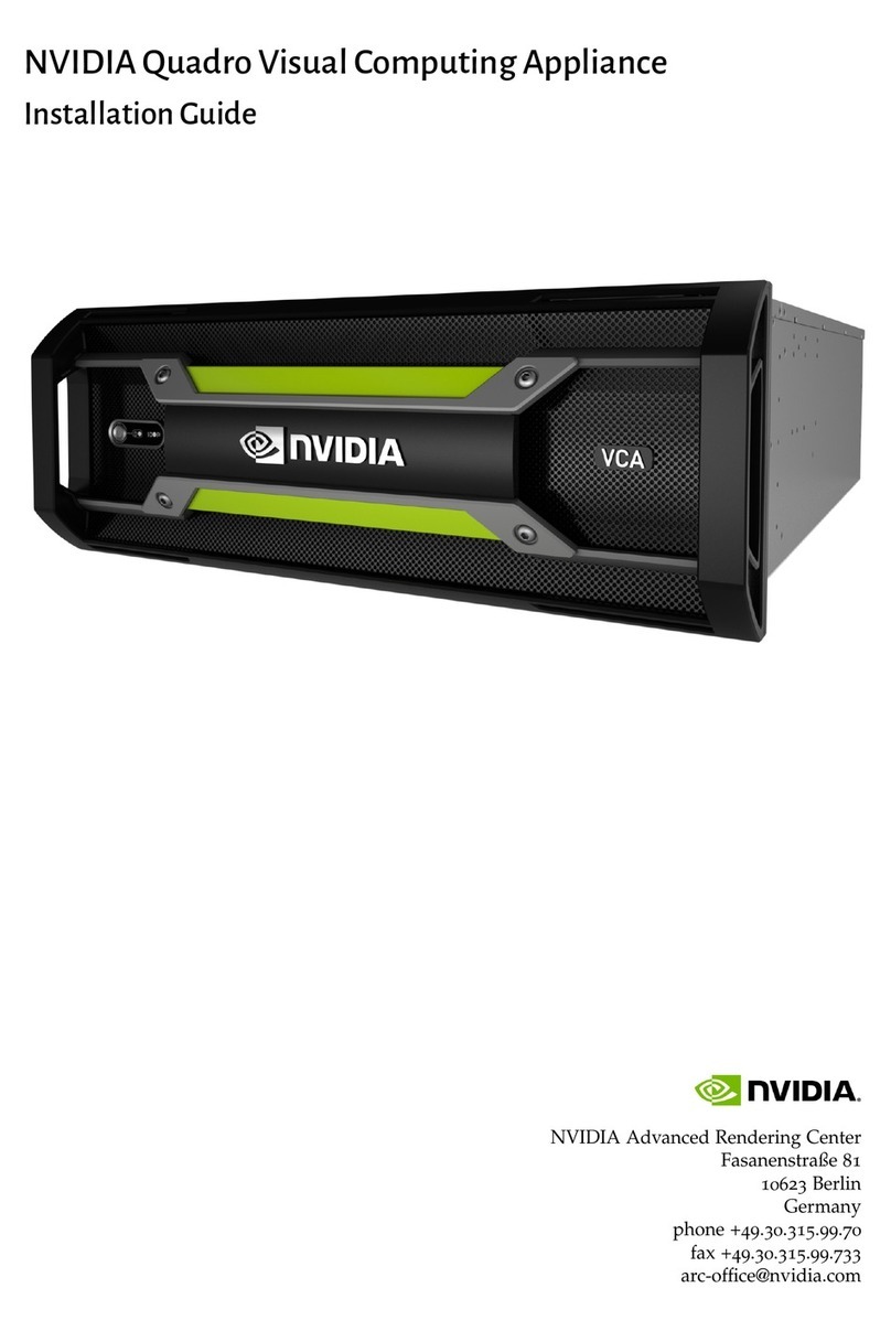 Nvidia Quadro Visual Computing Appliance installation guide