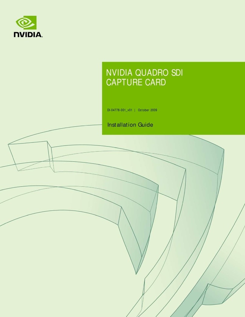 Nvidia QUADRO SDI User manual