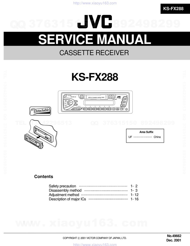 JVC KS-FX288 User manual
