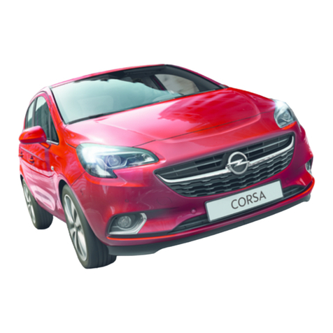 Opel 2011 Corsa Infotainment manual