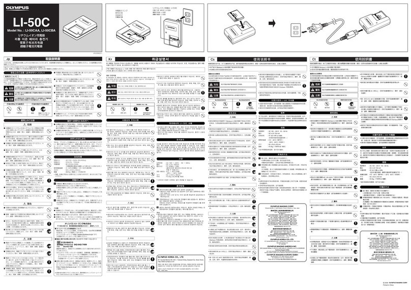 Olympus LI-50CAA instructions