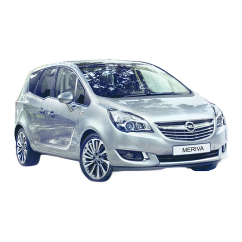 Opel Meriva owner's manual