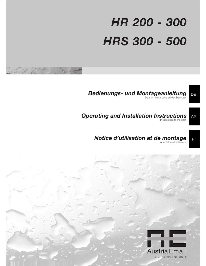 Austria Email HRS 500 User manual