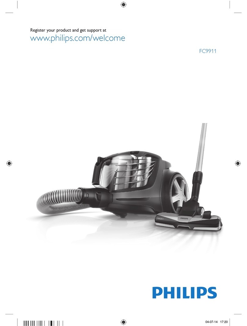 Philips FC9911 User manual Philips FC9911 User manual