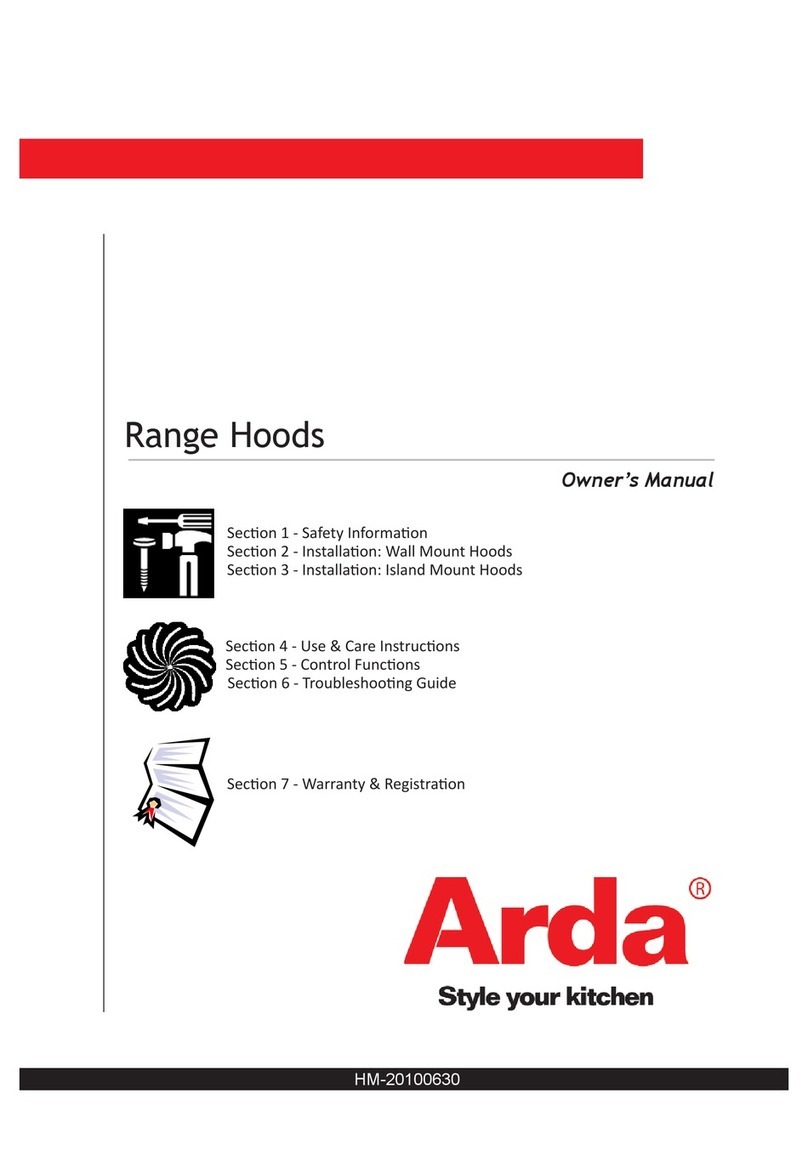 Arda HM-20100630 owner's manual