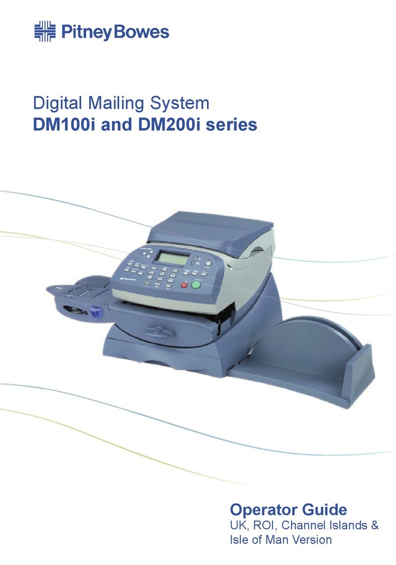 Pitney Bowes DM200i Series Operator's guide
