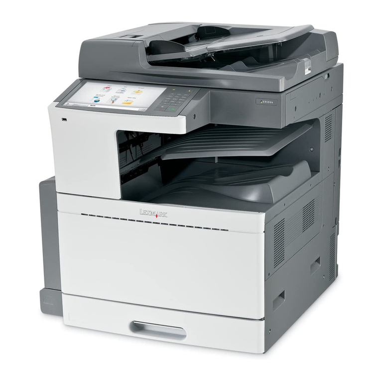 Lexmark X95x User manual