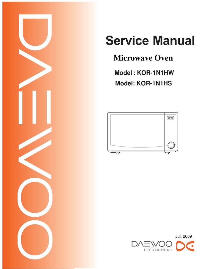 Daewoo KOR-1N1HS User manual