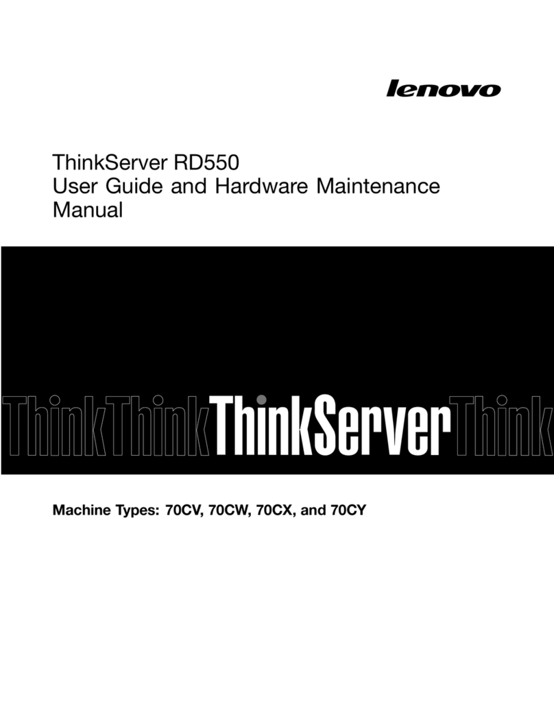 Lenovo ThinkServer RD550 Owner's manual
