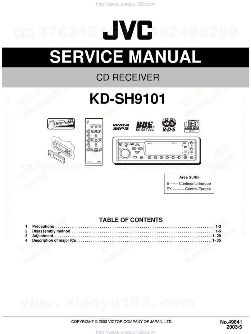 JVC KD-SH9101 User manual