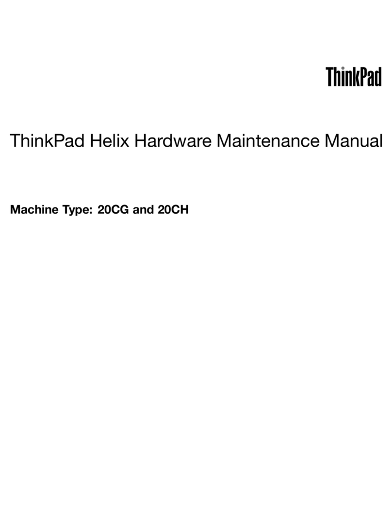 Lenovo ThinkPad Helix 20CG Hardware Maintenance Manual