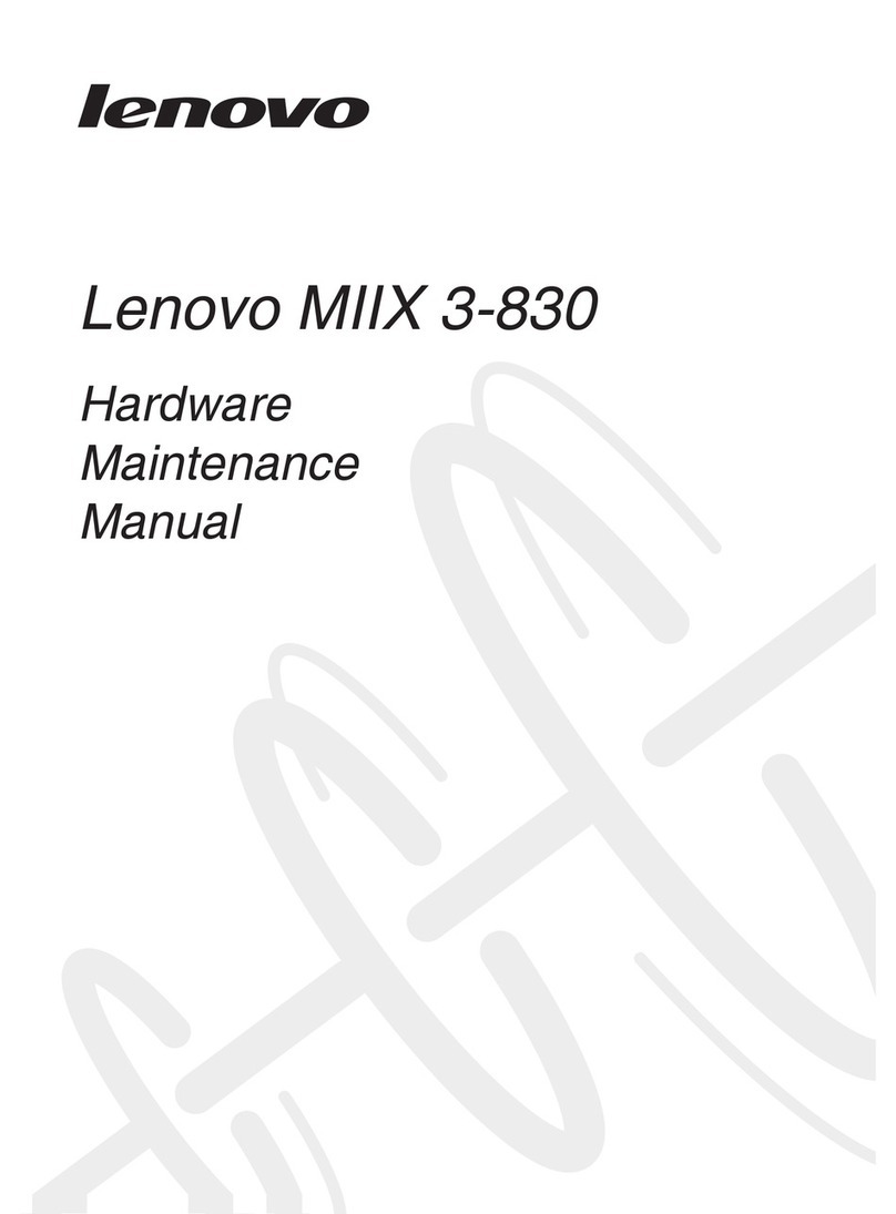 Lenovo MIIX 3-830 Hardware Maintenance Manual