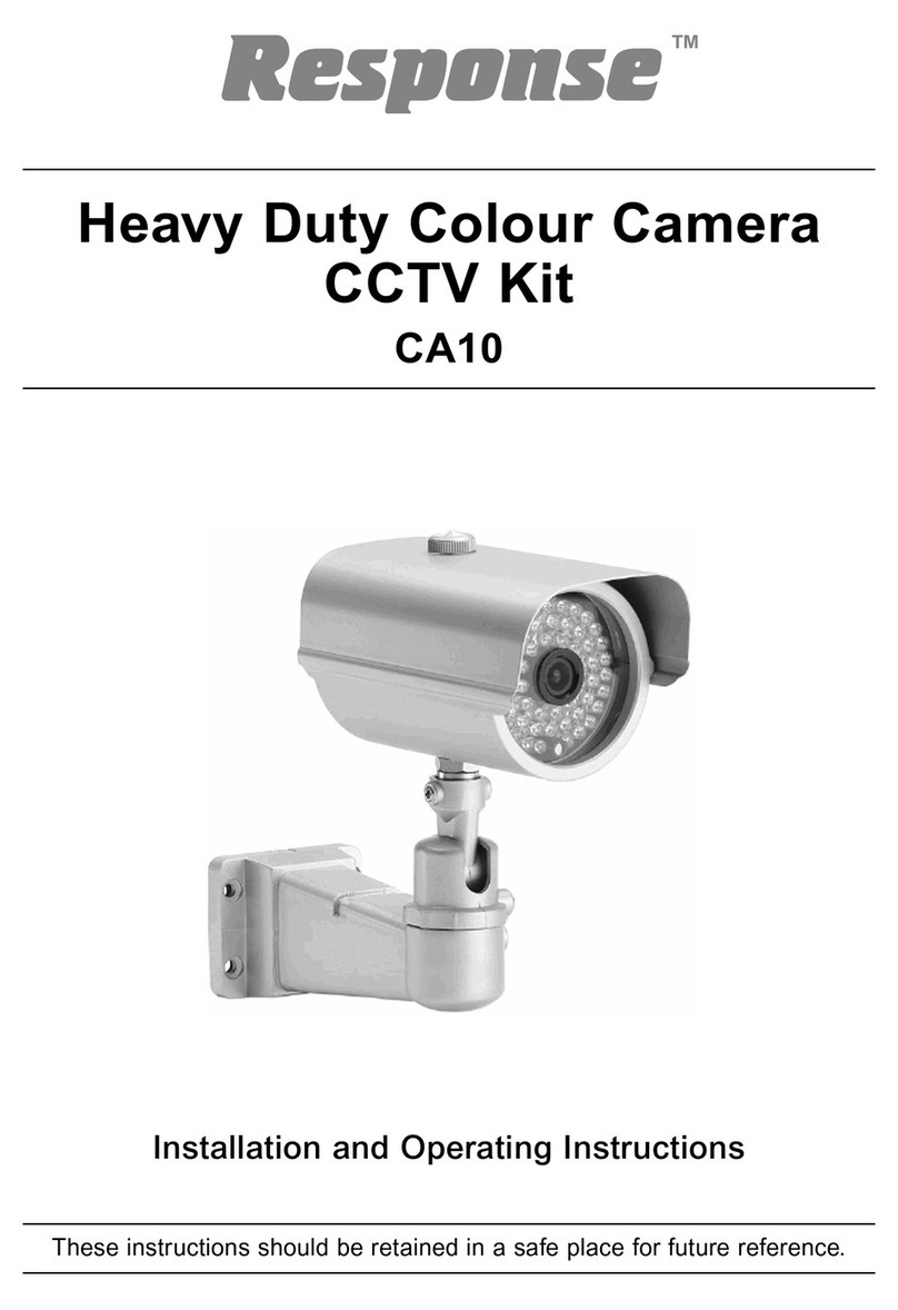 Response CA10 Installation and operating instructions
