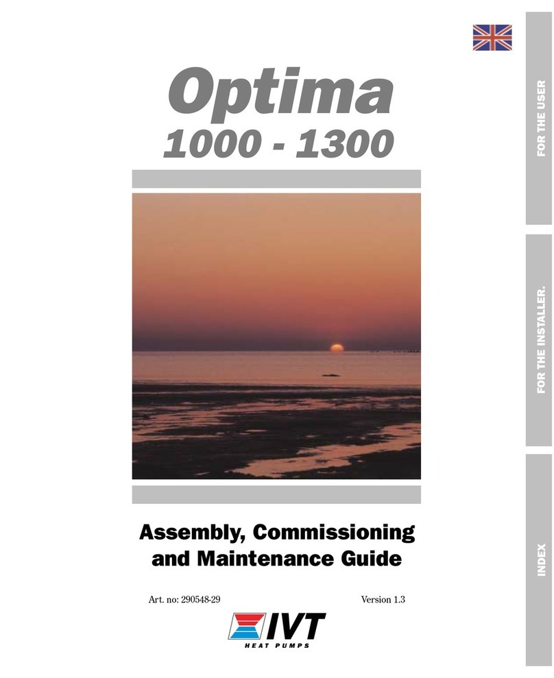 IVT Optima 1000 Operating manual IVT Optima 1000 Operating manual