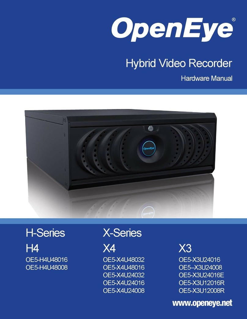 OpenEye OE5-X3U24016 User manual
