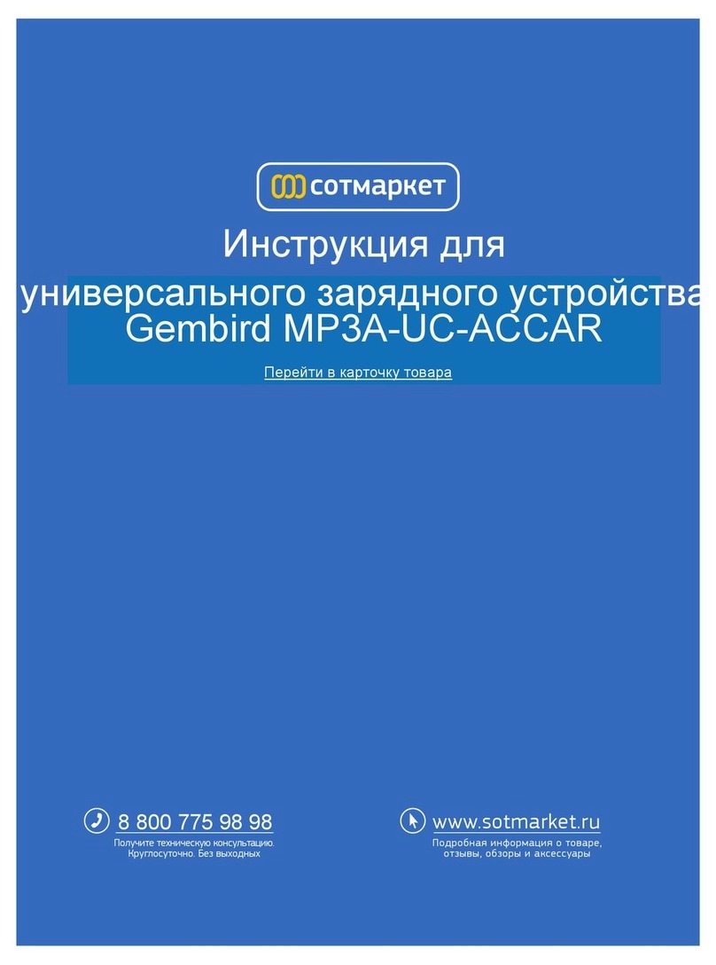 Gembird MP3A-UC-ACCAR user manual Gembird MP3A-UC-ACCAR user manual