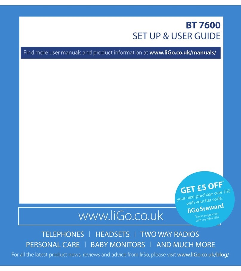 LiGo BT 7600 Setup & user guide