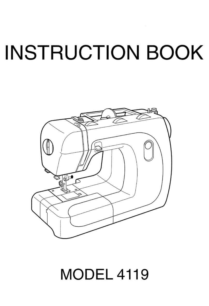 Janome 4119 User manual Janome 4119 User manual