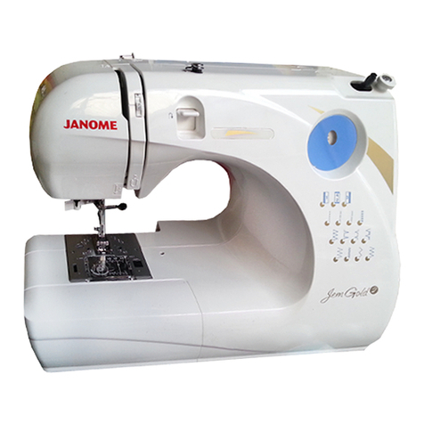Janome Jem Gold 2 661 User manual