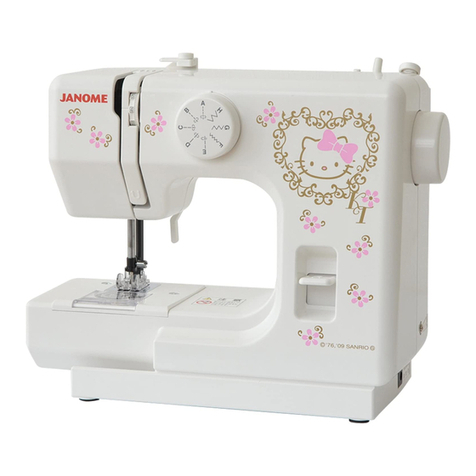 Janome Hello kitty User manual