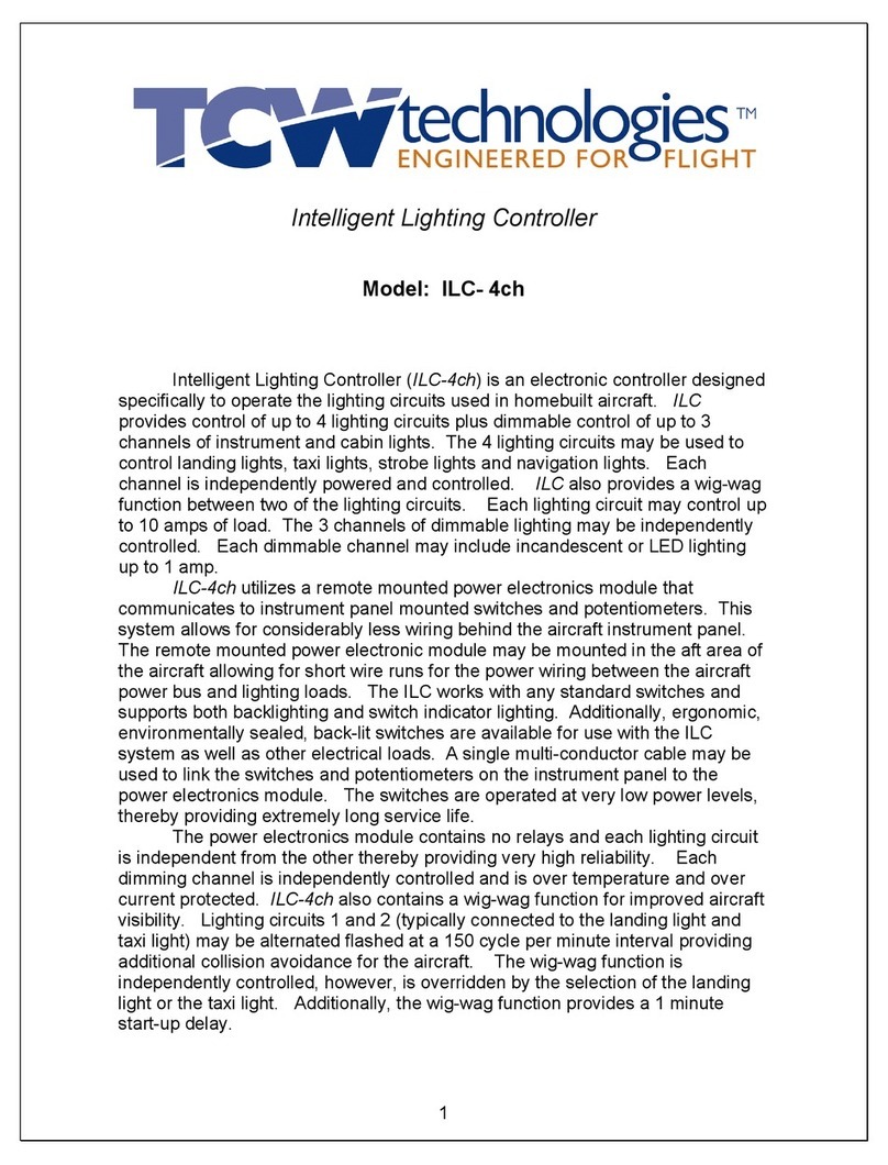 TCW Technologies ILC- 4ch User instructions