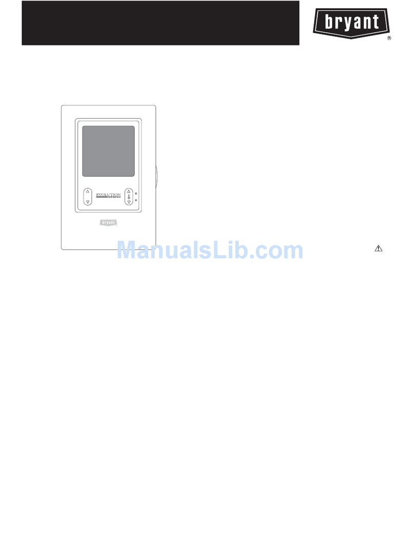Bryant SYSTXBBUID01--D User manual