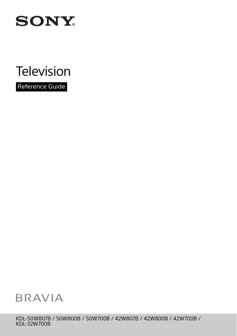 Sony Bravia KDL-50W807B User manual