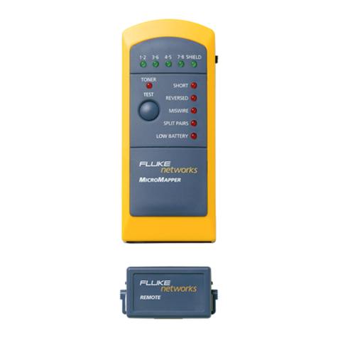Fluke MicroMapper User manual Fluke MicroMapper User manual