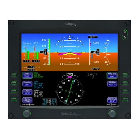 Avidyne Entegra EXP5000 Manual