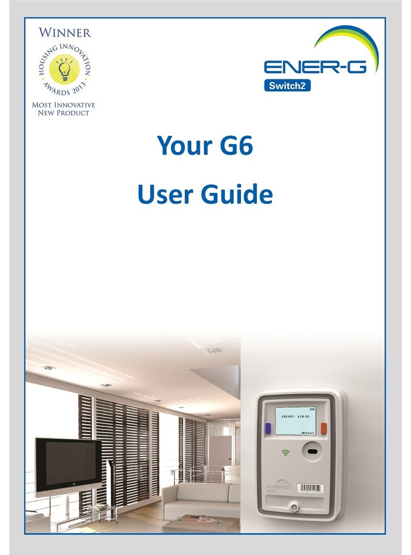 Ener-G+ G6 user guide