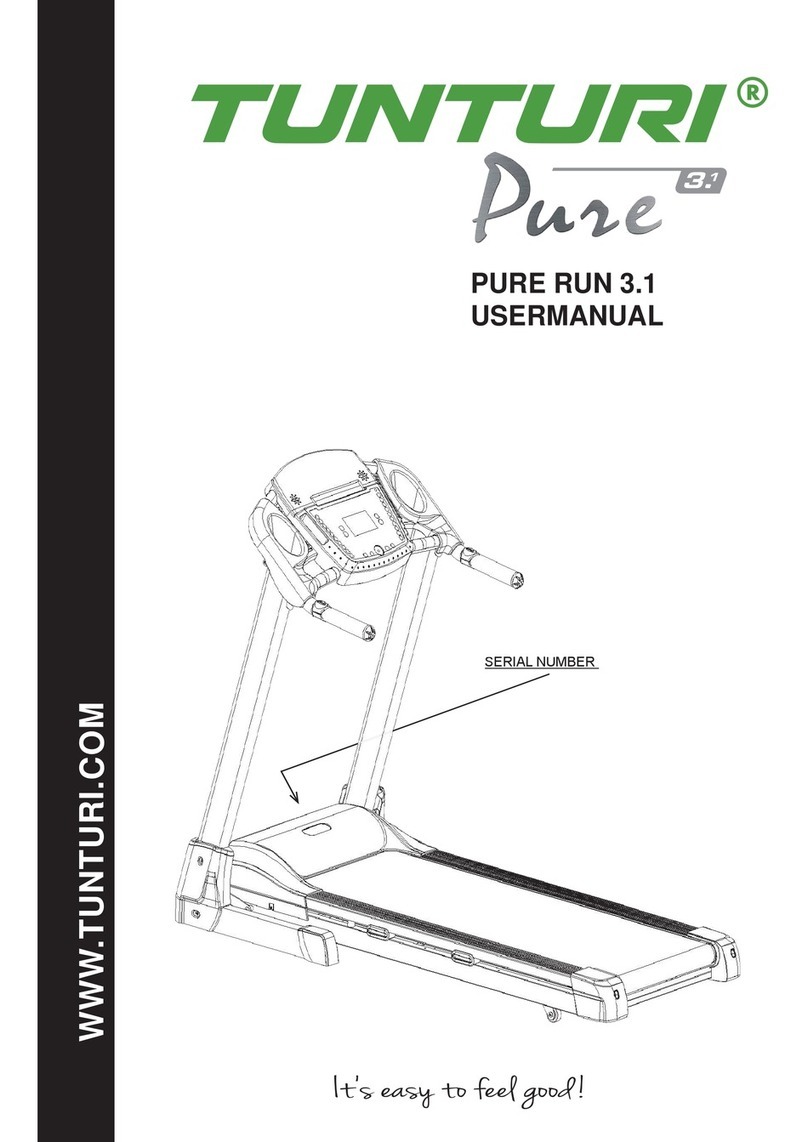Tunturi PURE RUN 3.1 User manual Tunturi PURE RUN 3.1 User manual