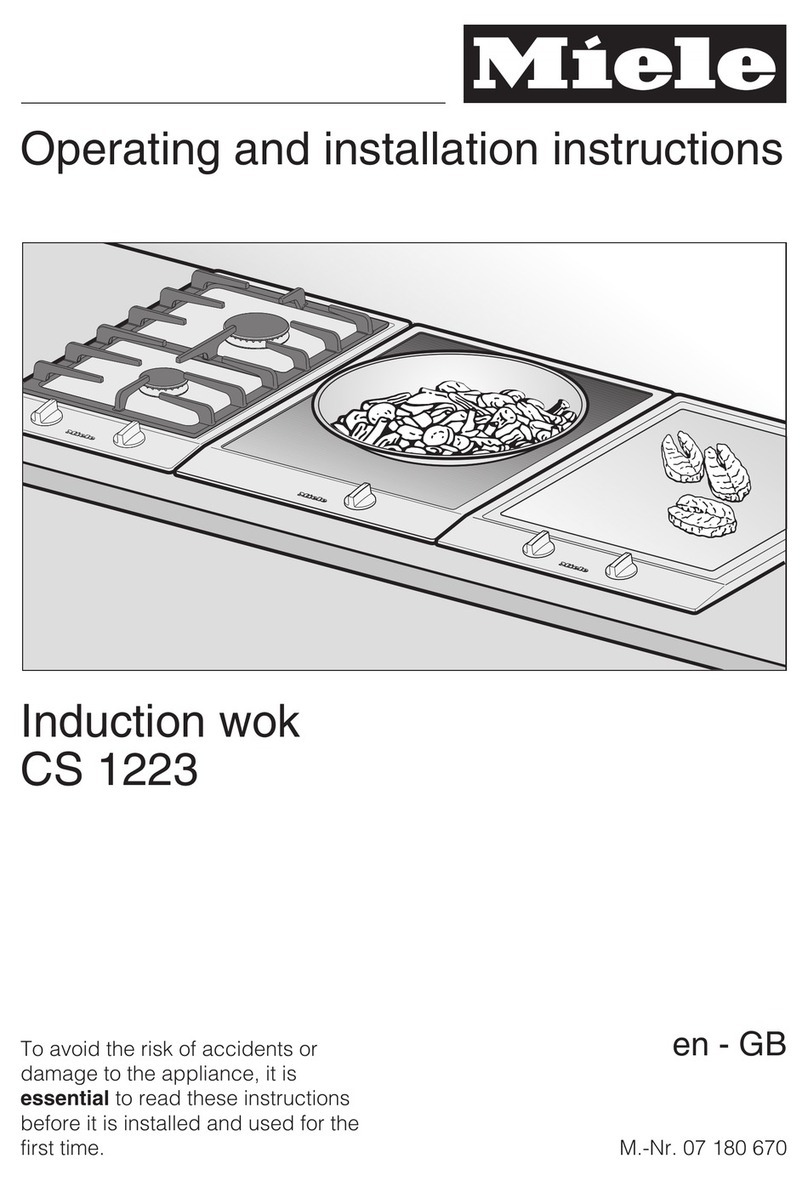 Miele CS 1223 User manual