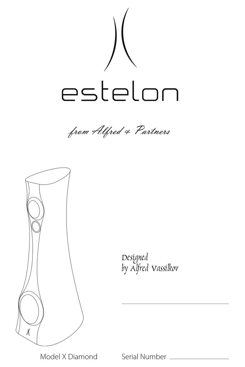 Estelon X Diamond User manual