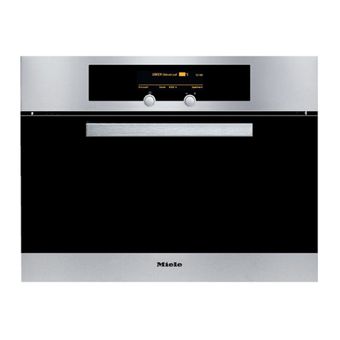 Miele DG 4060 Operating and installation instructions