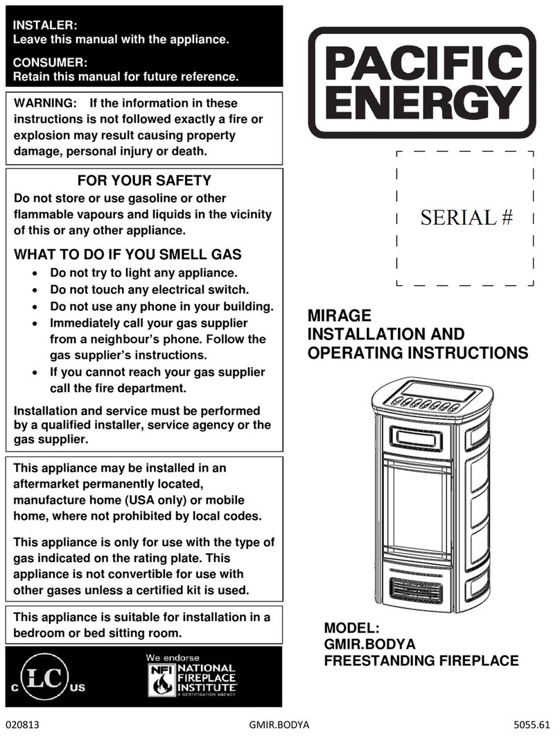 Pacific energy Gmir.Bodya User manual Pacific energy Gmir.Bodya User manual