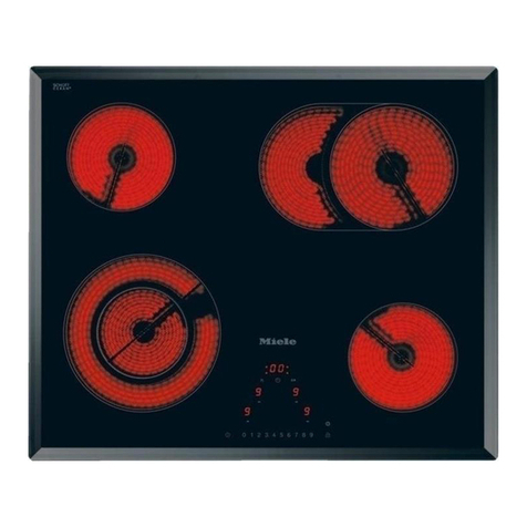 Miele KM 5822 User manual