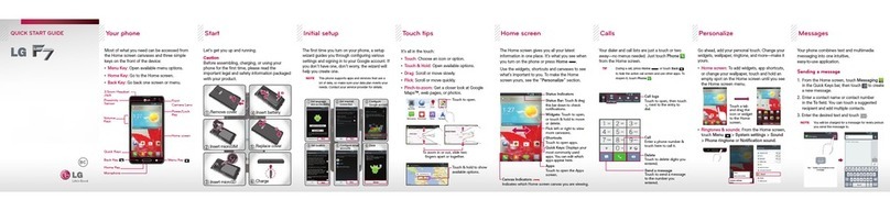 LG Optimus F7 User manual