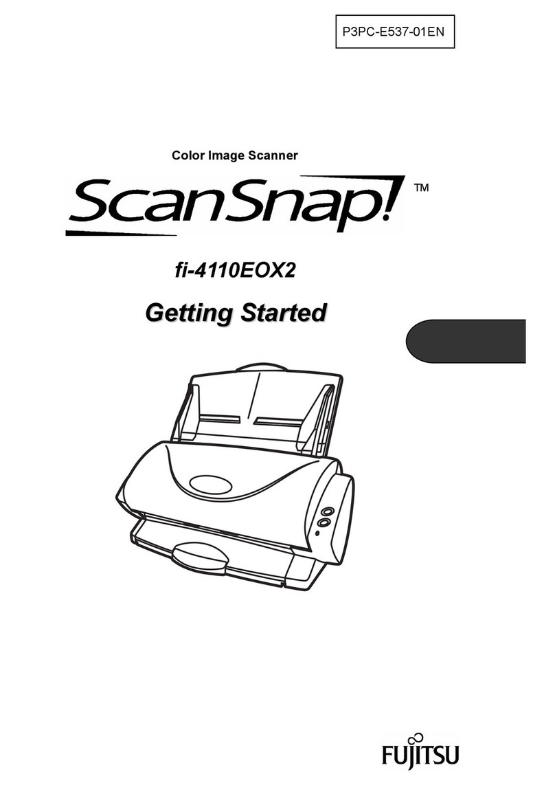 Fujitsu ScanSnap FI-4110EOX2 Getting started guide