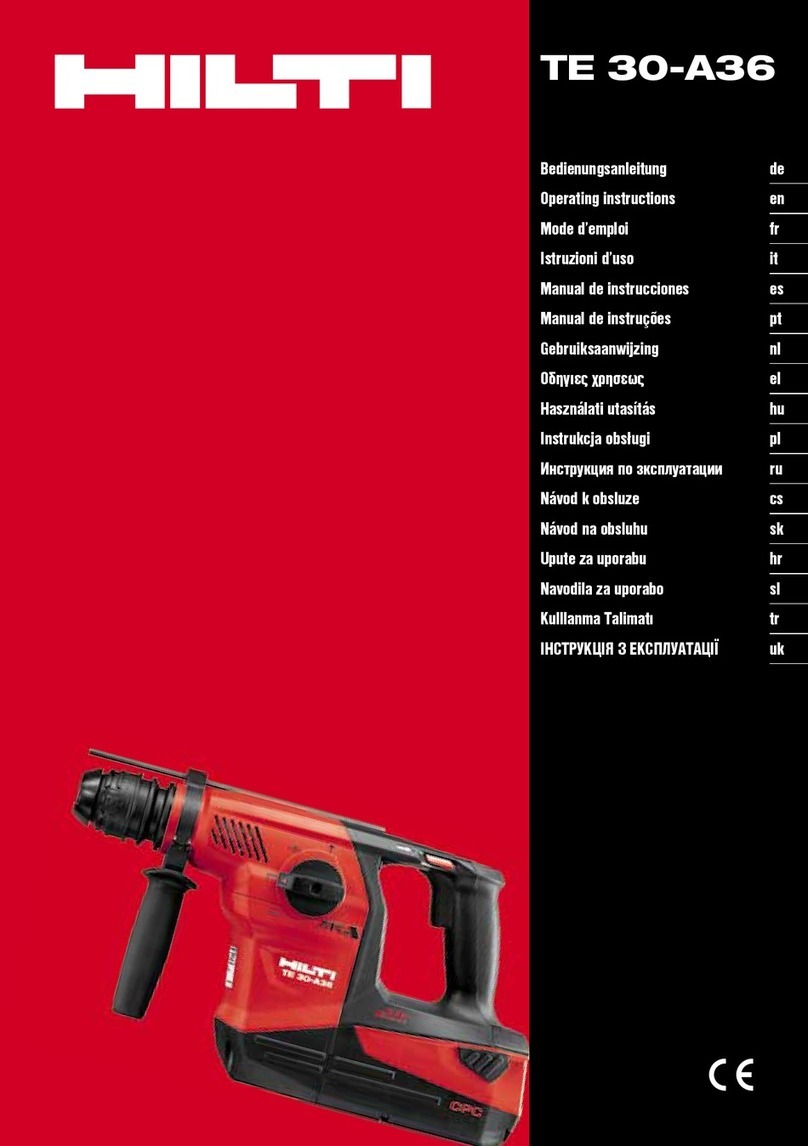Hilti TE 30-A36 Original instructions