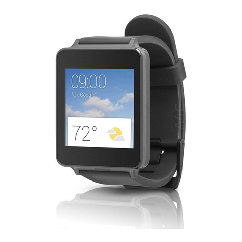 LG G-Watch -W100 User manual