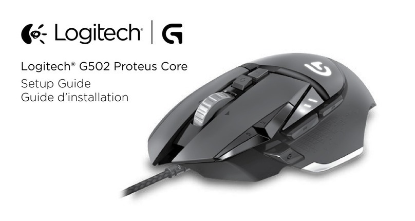 Logitech G502 Proteus Spectrum User manual Logitech G502 Proteus Spectrum User manual