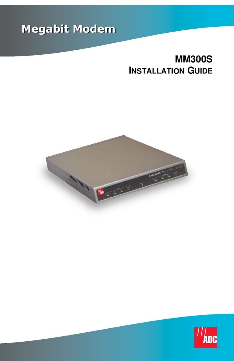 ADC MM300S User manual