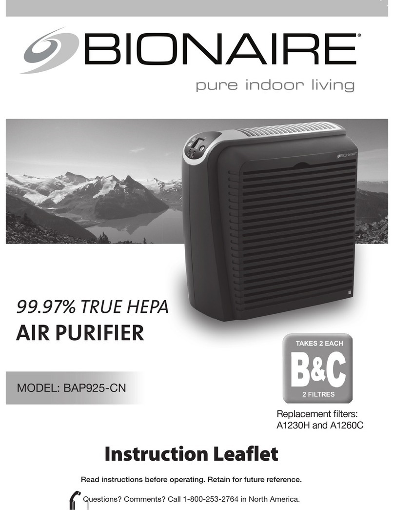 BONAIRE BAP925-CN Instruction leaflet